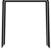 Stifteklammer Modell L 8mm 1440pk-Ironside Best