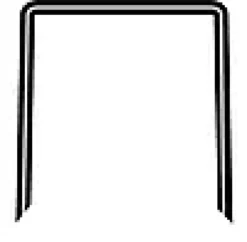 Stifteklammer Modell L 8mm 1440pk-Ironside Best