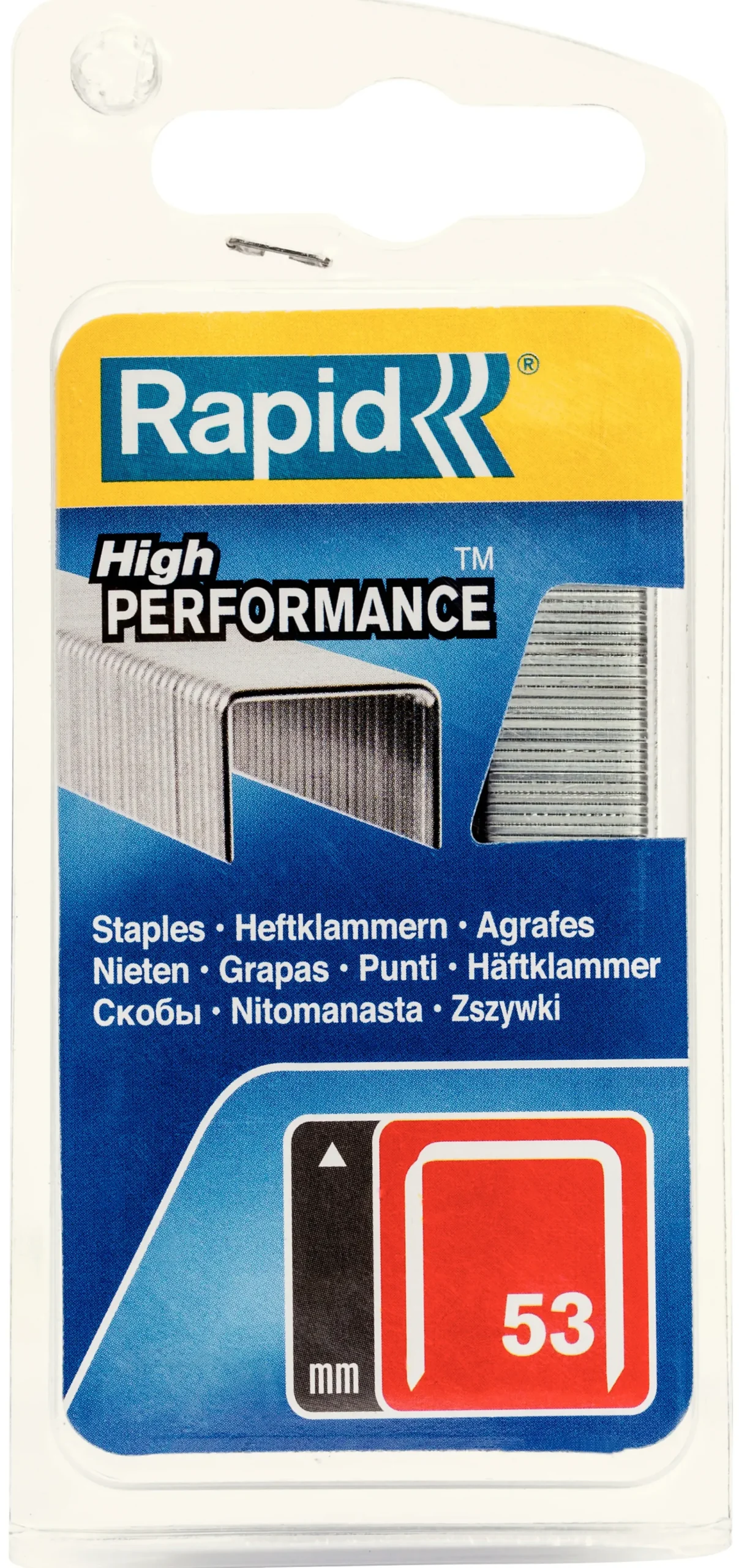 Stifter 53/6mm galvanisert 1080stk-Rapid Best