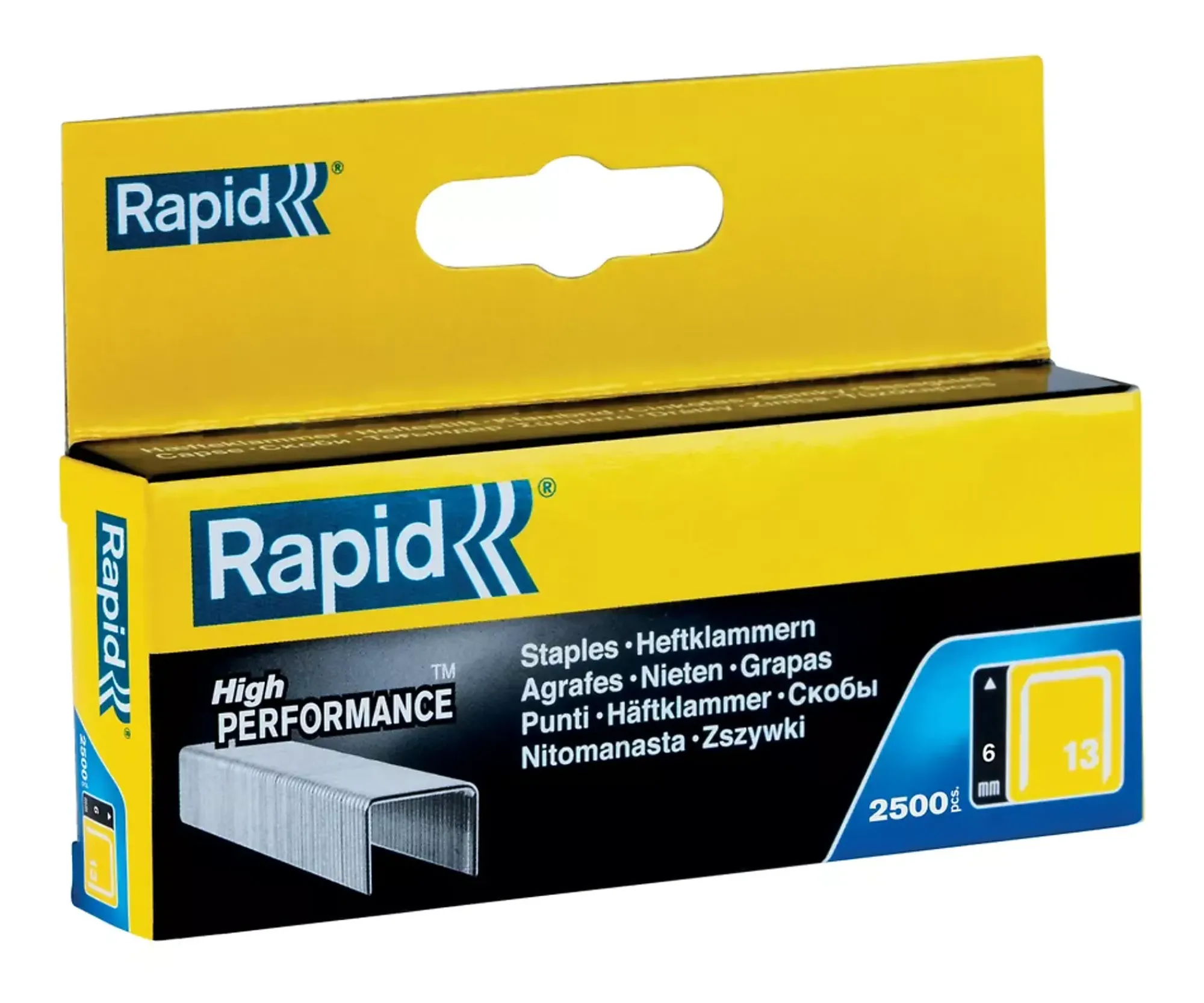 Stift 13/6mm galvanisert 2500stk-Rapid Online