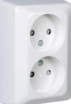 Stikkontakt innfelt Elko RS 2-veis uten jord- Clearance