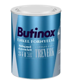 Stilfullt treverk 05 hvit base0.68L-Butinox Outlet