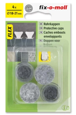 Stolbenhylse med filt transparent 18-21mm-Fix O Moll Sale