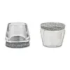 Stolbenhylse m/filt for glatte gulv og tepper transparent 20mm-Fix O Moll Hot