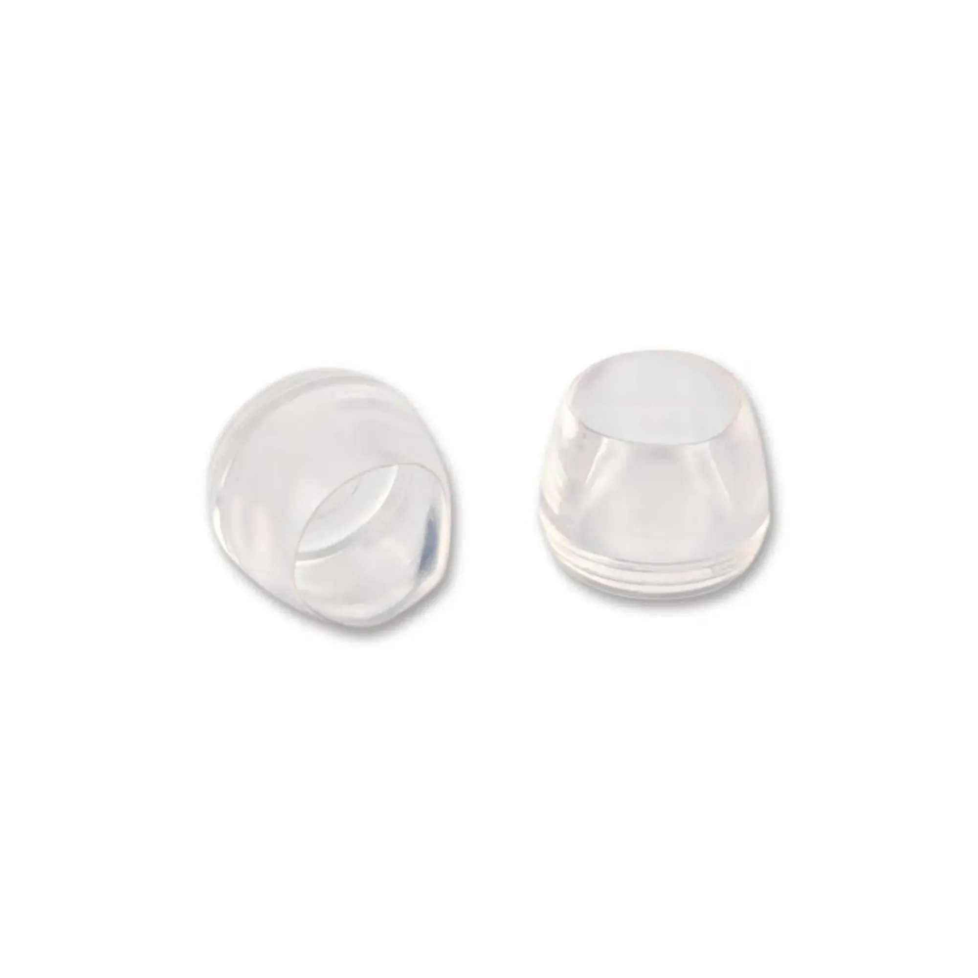 Stolbenhylse soft for glatte gulv og tepper transparent 18mm-Fix O Moll Discount