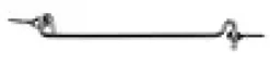 Stormkrok PN 3442 260mm gz gul-Pn Beslag Clearance