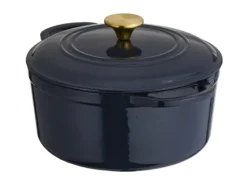 Støpejernsgryte Emaljert 4L/24,5cm Ember Blueberry-Invite Clearance