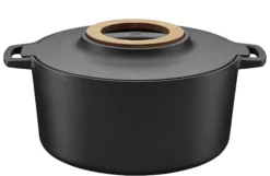Støpejernsgryte med lokk Norden 6l-Fiskars Discount
