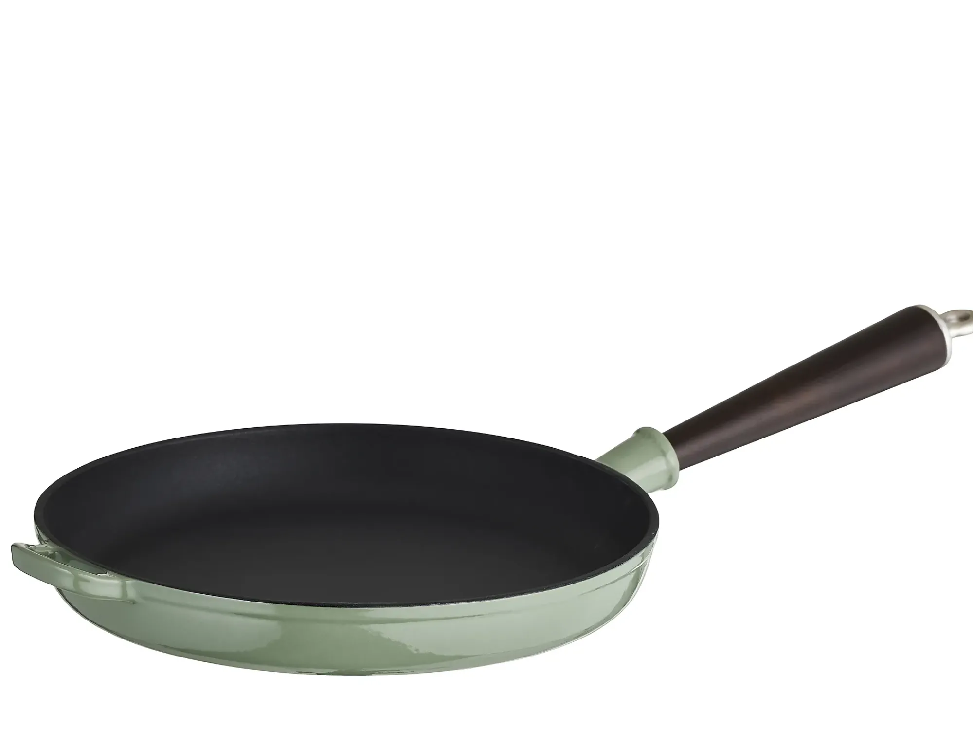 Støpejernspanne Emaljert 28cm Ember Sage-Invite