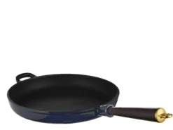 Støpejernspanne Emaljert 28cm Ember Blueberry-Invite Online
