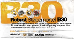 Støpemørtel B30 20kg-Robust Online