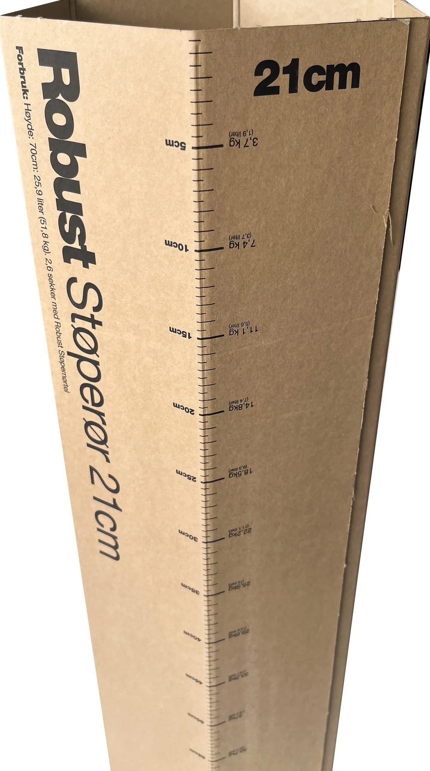 Støperør 21x77cm-Robust Best