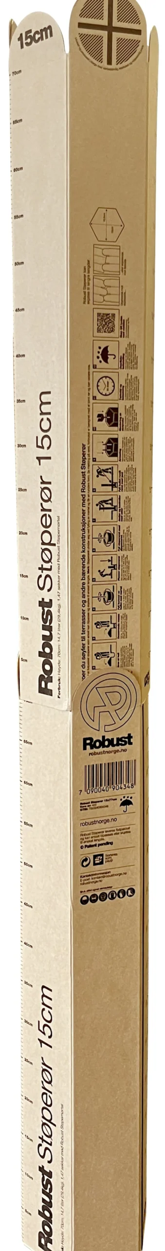 Støperør 15x77cm-Robust Outlet