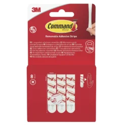 Strips for generell bruk medium 8 strips-Command Clearance