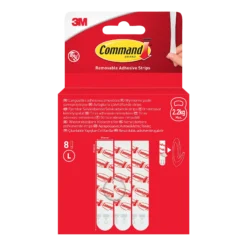 Strips for generell bruk stor 8 strips-Command Discount