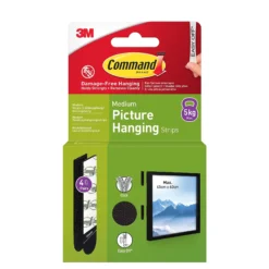 Strips for oppheng av bilder mellomstor 4 par/8 strips-Command Hot