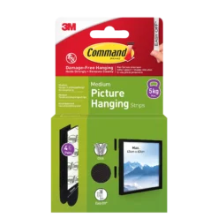 Strips for oppheng av bilder mellomstor 4 par/8 strips-Command Hot
