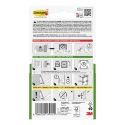 Strips for oppheng av bilder mellomstor 4 par/8 strips-Command Hot