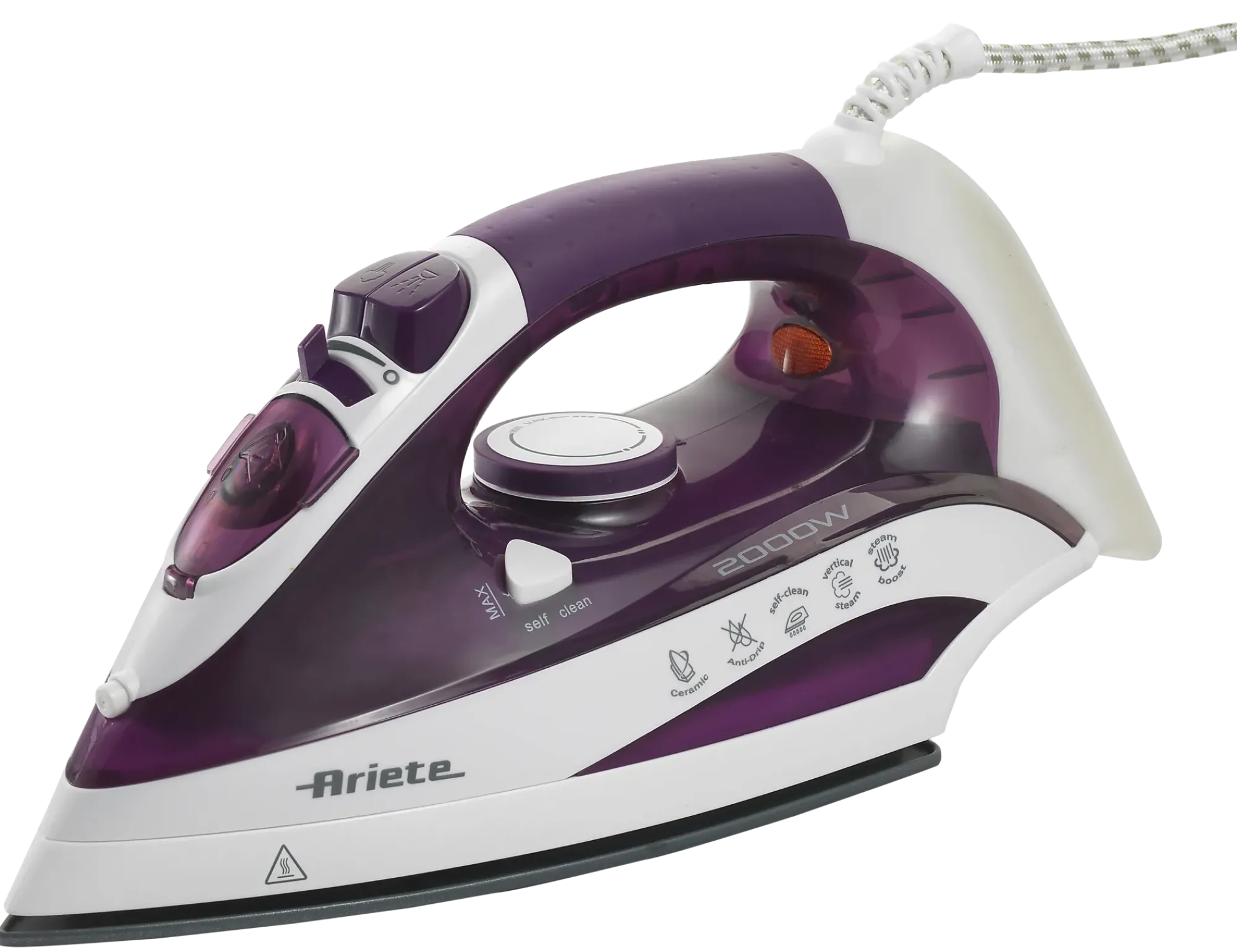 STRYKEJERN KERAMISK SÅLE 2000W-Ariete New
