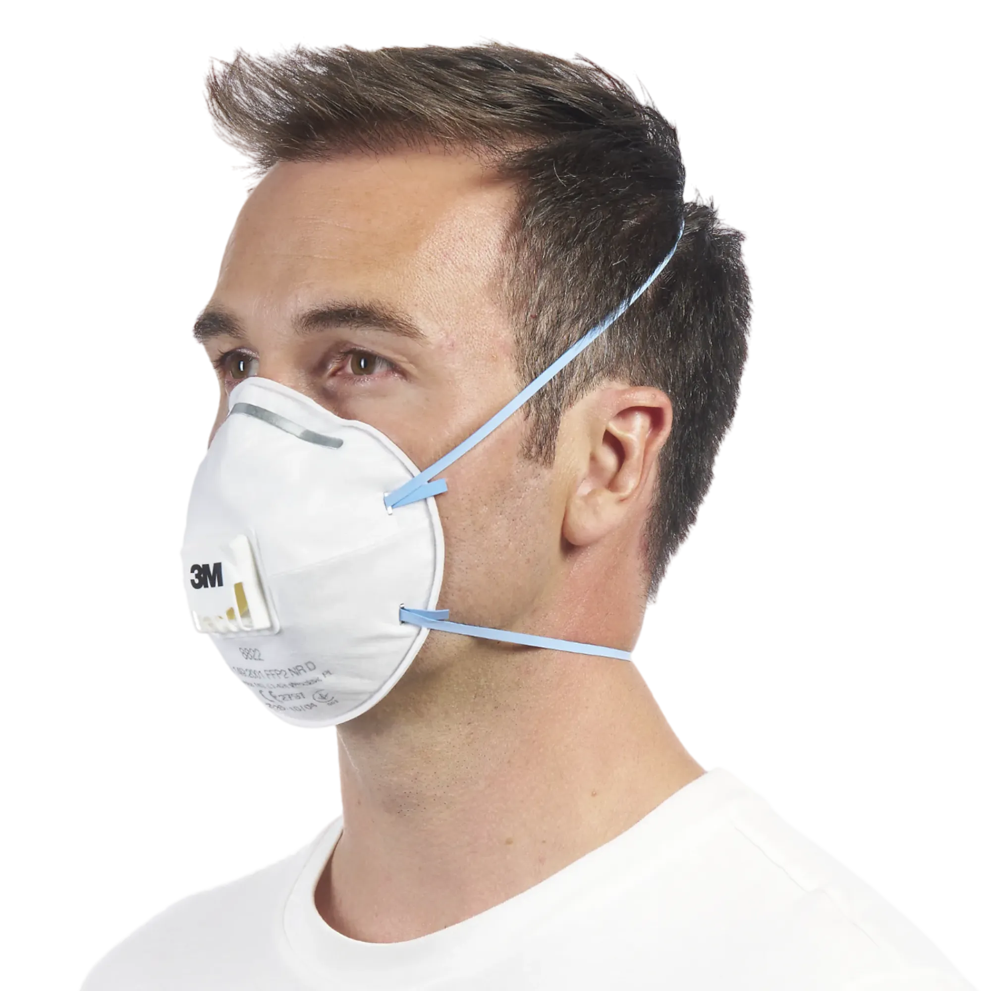 Støvmaske 8822 FFP2 med ventil 3stk-3m Outlet