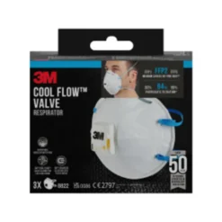 Støvmaske 8822 FFP2 med ventil 3stk-3m Outlet