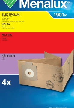 STØVSUGERPOSER 1901 P A4-Menalux Outlet