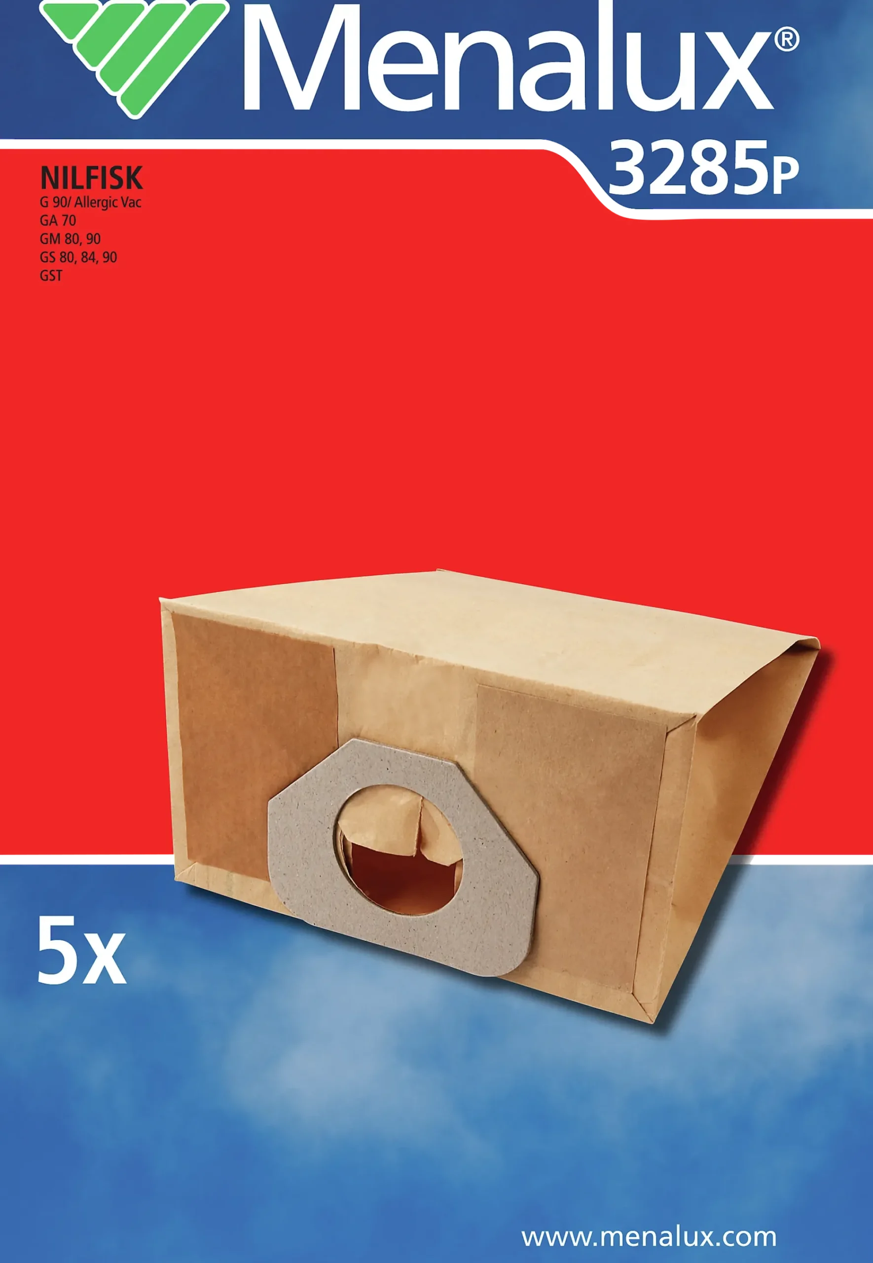 STØVSUGERPOSE 3285 5STK-Menalux Hot