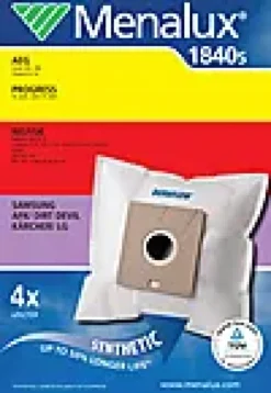 STØVSUGERPOSE 1840 4STK-Menalux Sale