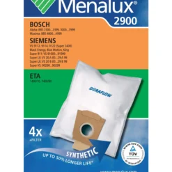 STØVSUGERPOSE 2900 4STK-Menalux Discount