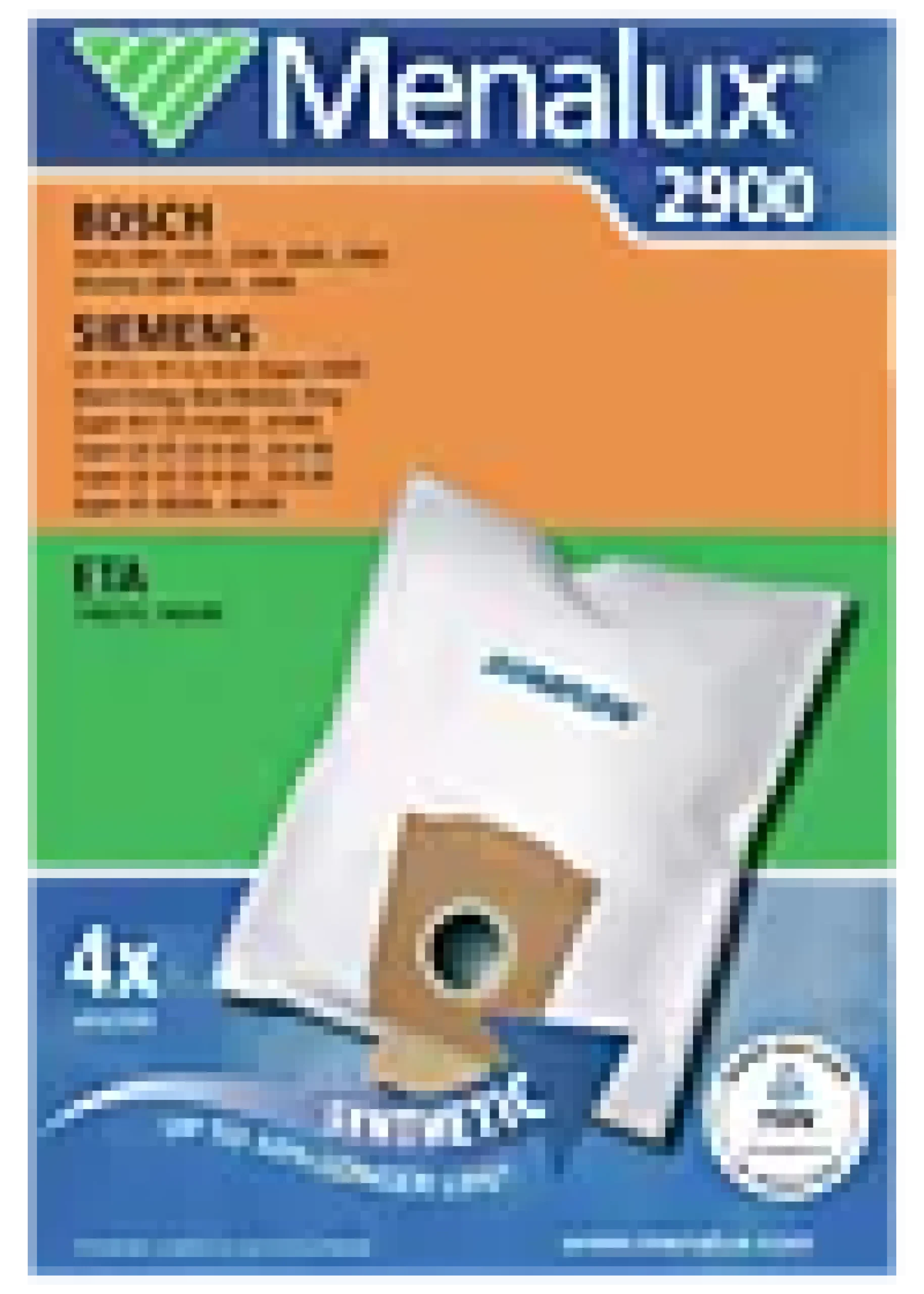 STØVSUGERPOSE 2900 4STK-Menalux Discount