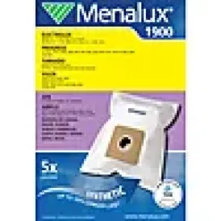 STØVSUGERPOSE T120 1900 4STK-Menalux Clearance