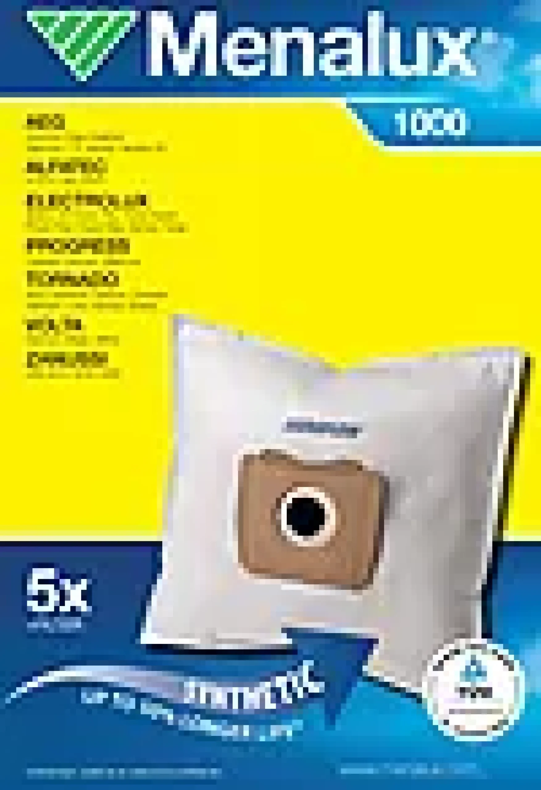STØVSUGERPOSE T153 1000 4STK-Menalux New