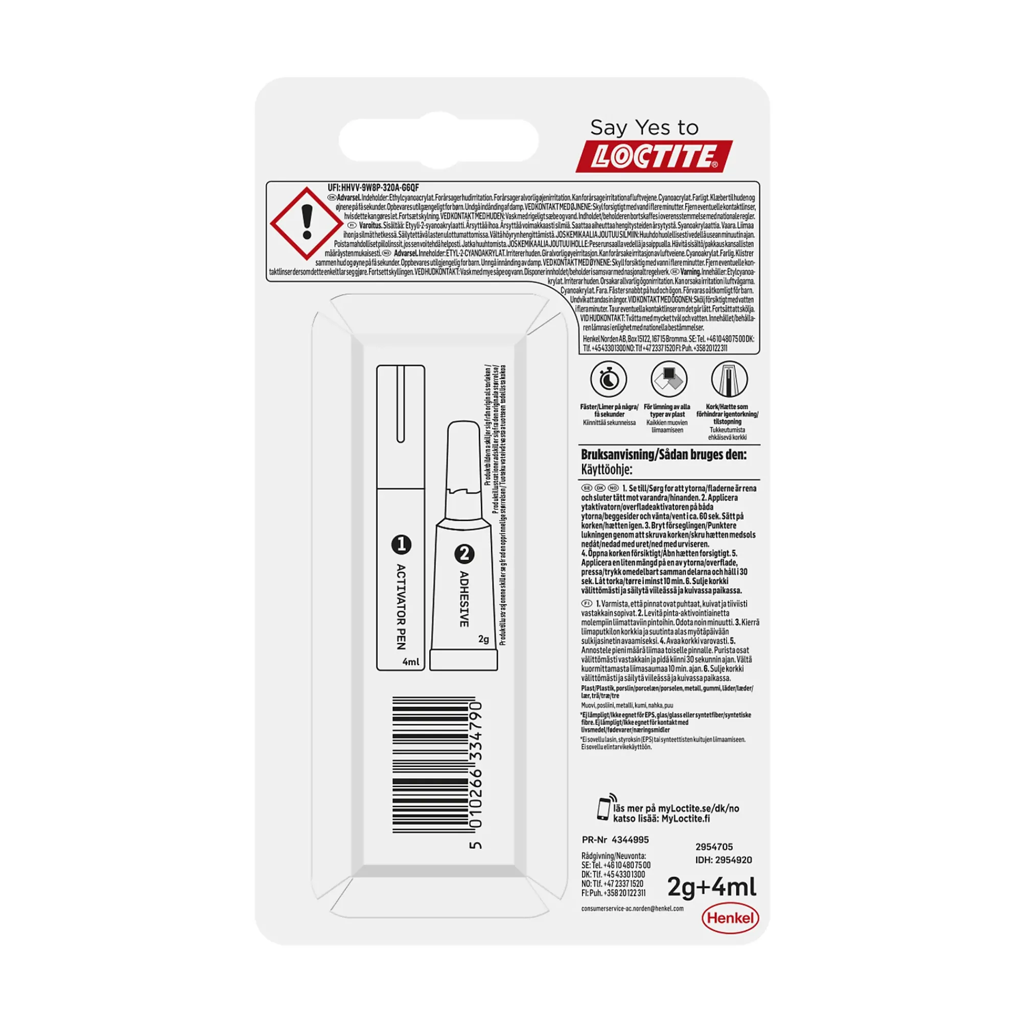 Superlim all plastics-Loctite