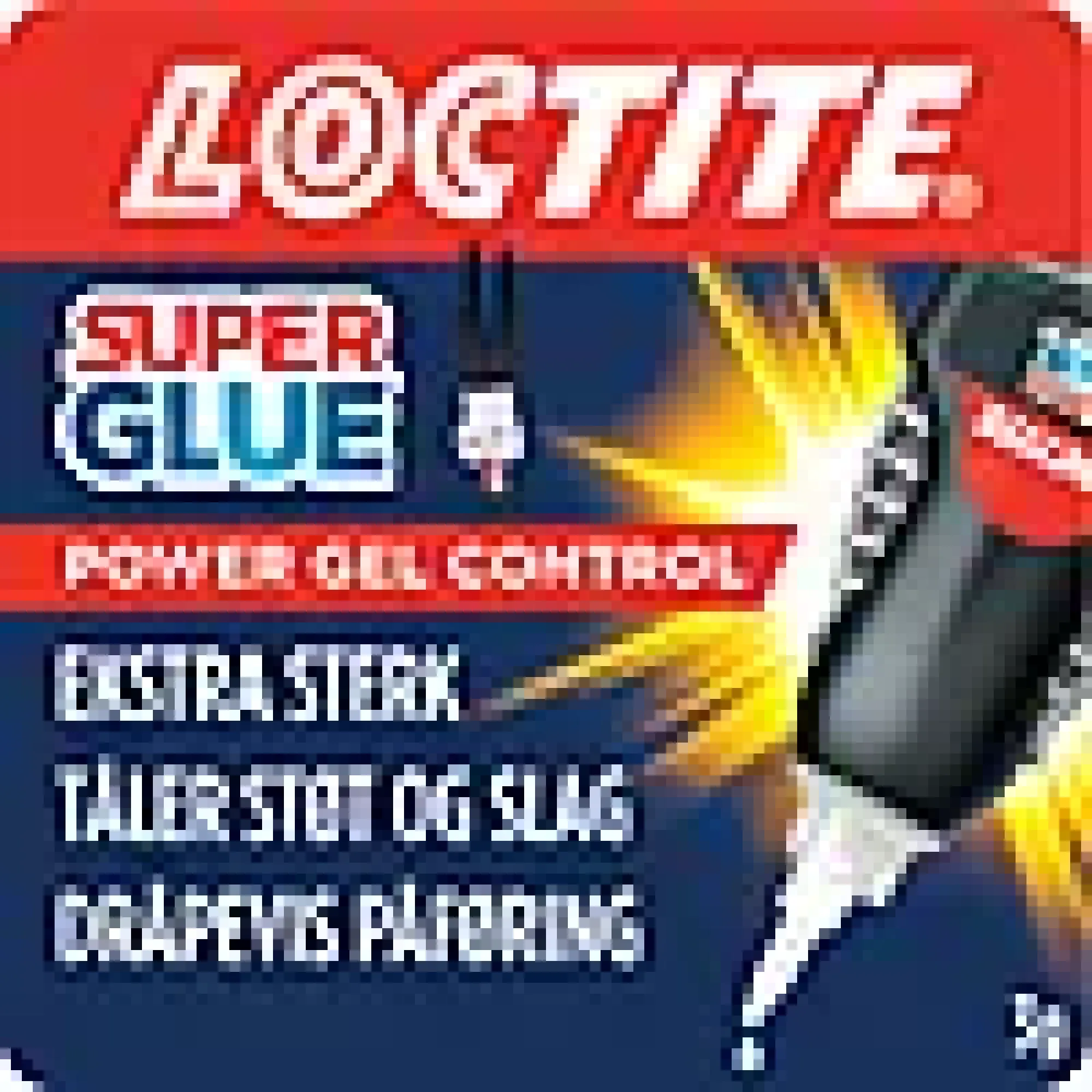 Superlim flex gummiforsterket 3g-Loctite