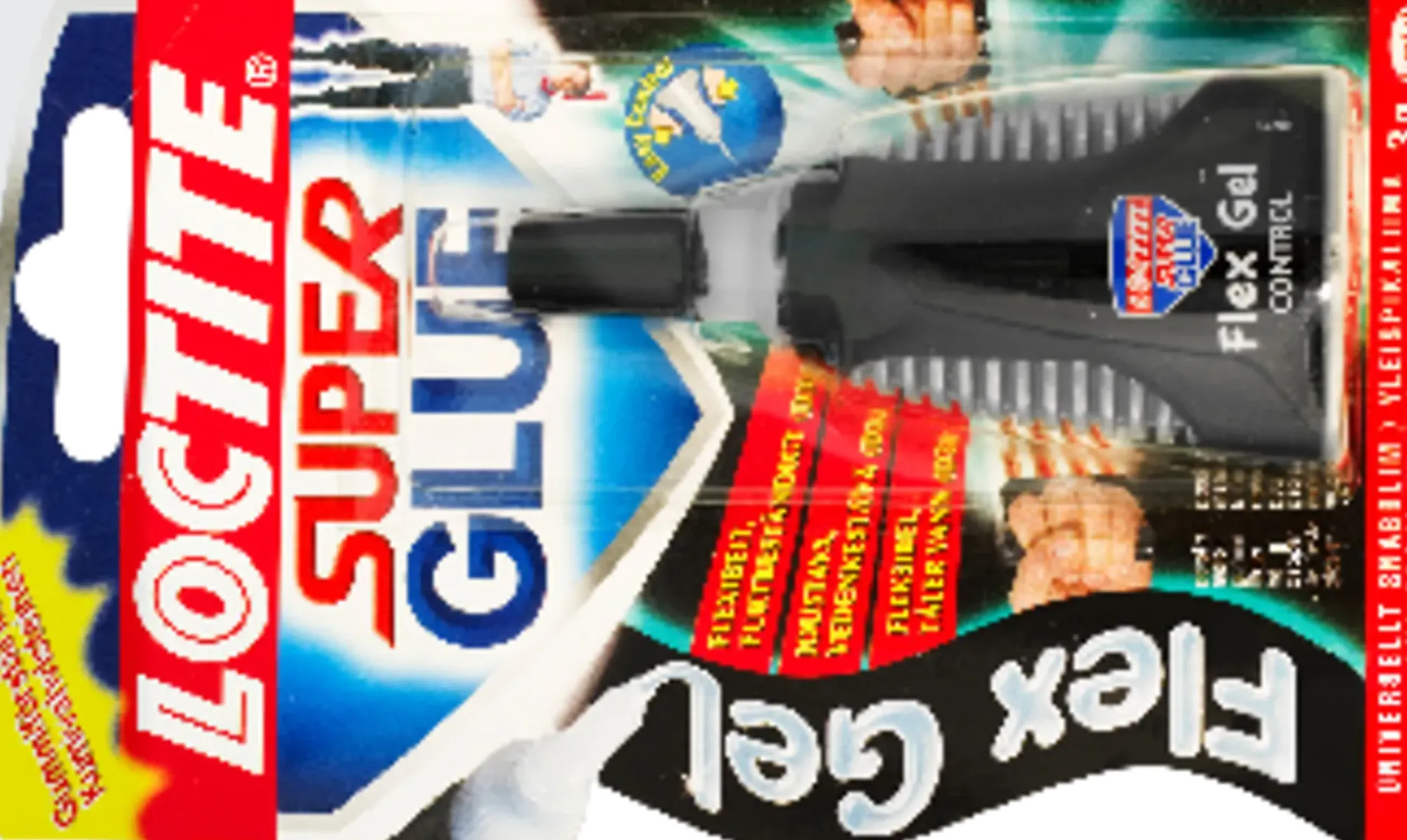 Superlim flex gummiforsterket 3g-Loctite