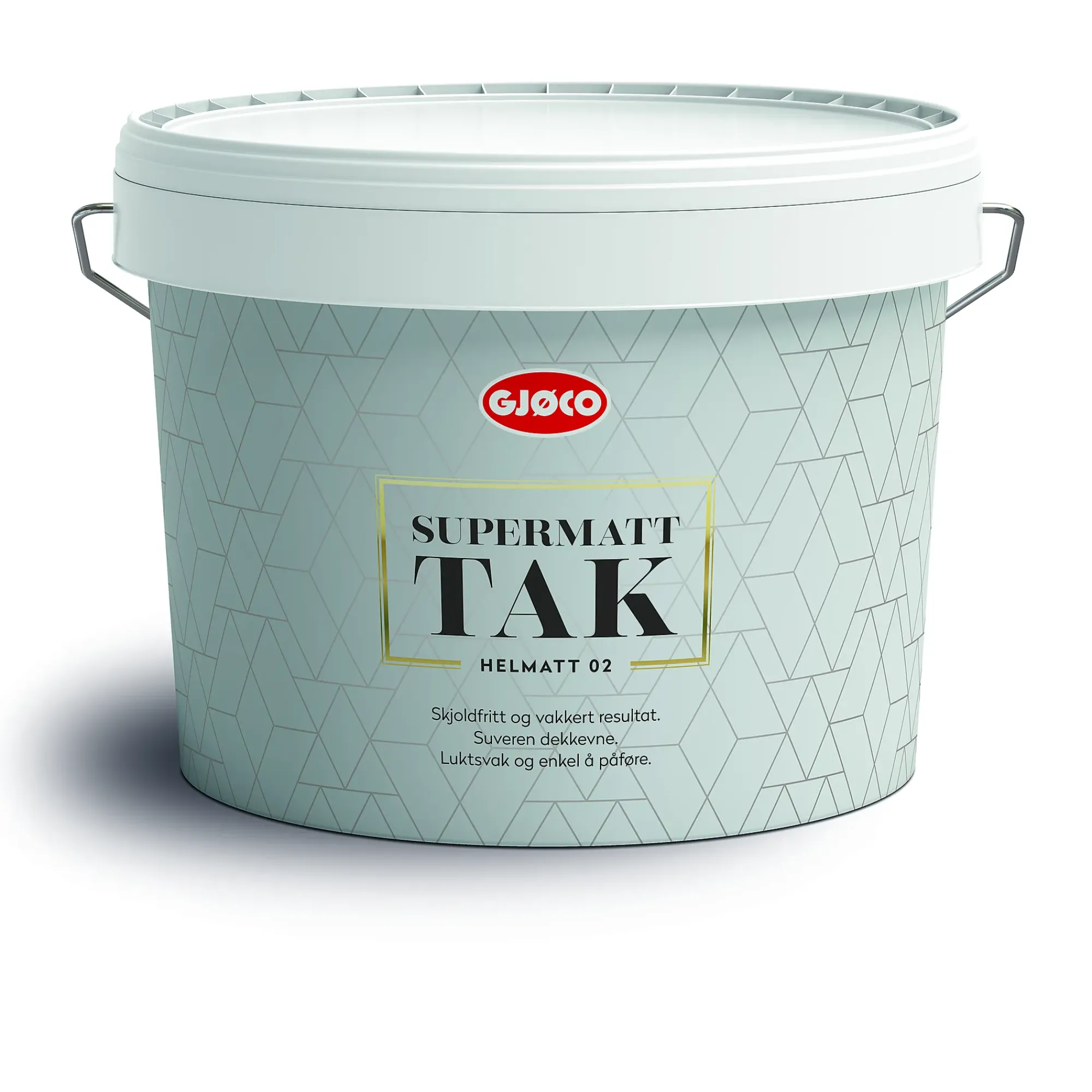 Supermatt tak 02 hvit 9l-Gjøco Online