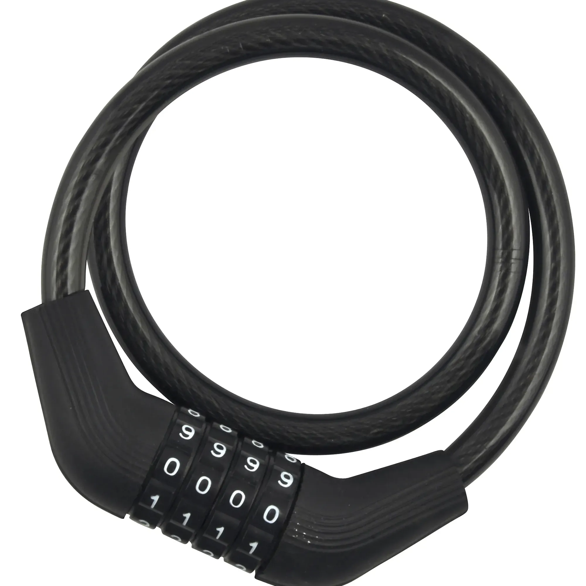 SYKKELLÅS SPRALWIRE MED KODE LENGDE 10X650MM- Best