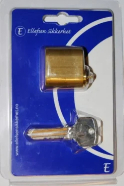 Sylinder 5537 508 profil/TV-3D sv pk-Ellefsen sikkerhet Clearance