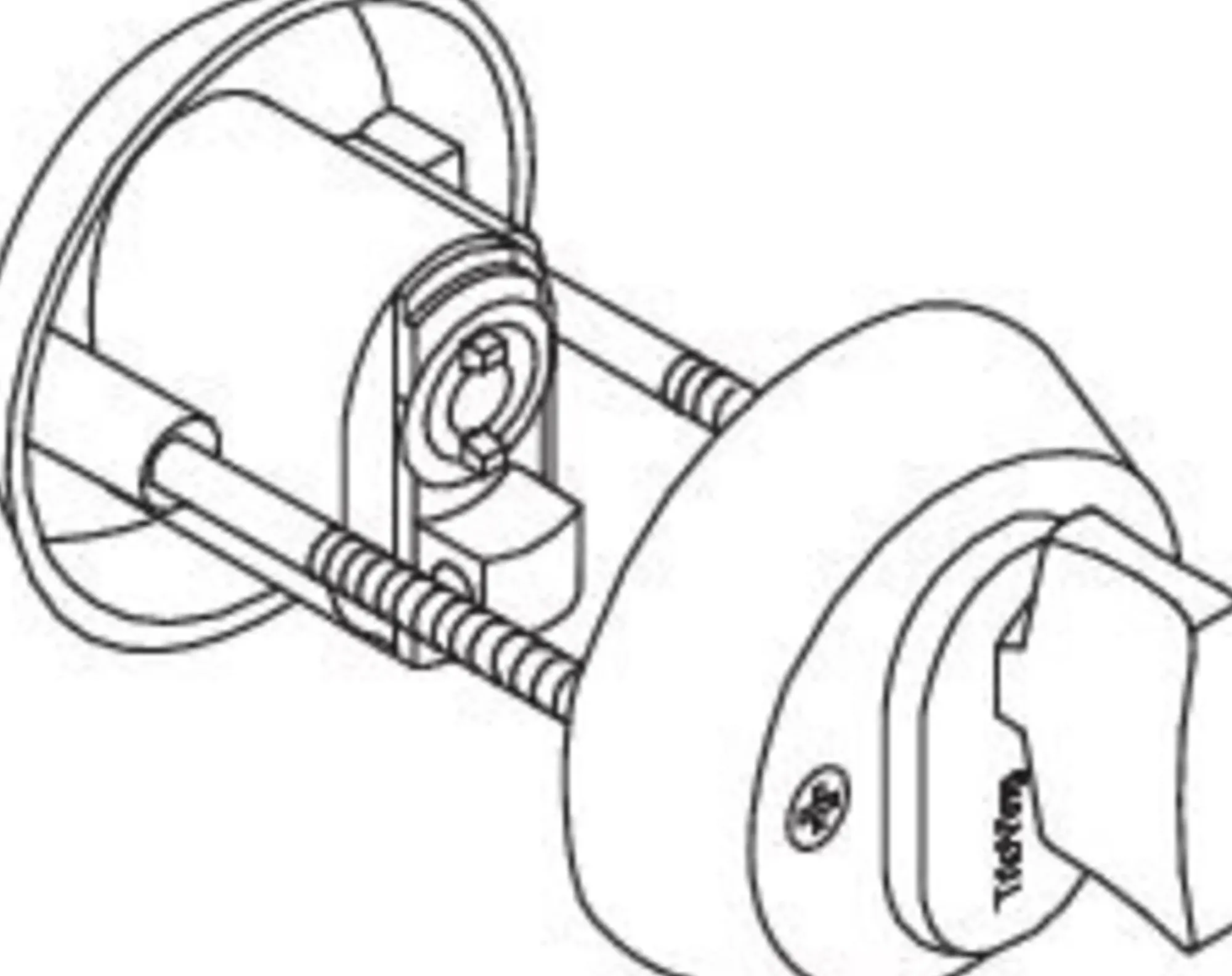 Sylinder 1225 multi dt-Assa abloy Best