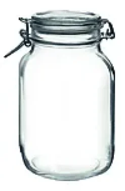 Sylteglass med Patentlokk Fido Klar 200Cl-Bormioli rocco Discount