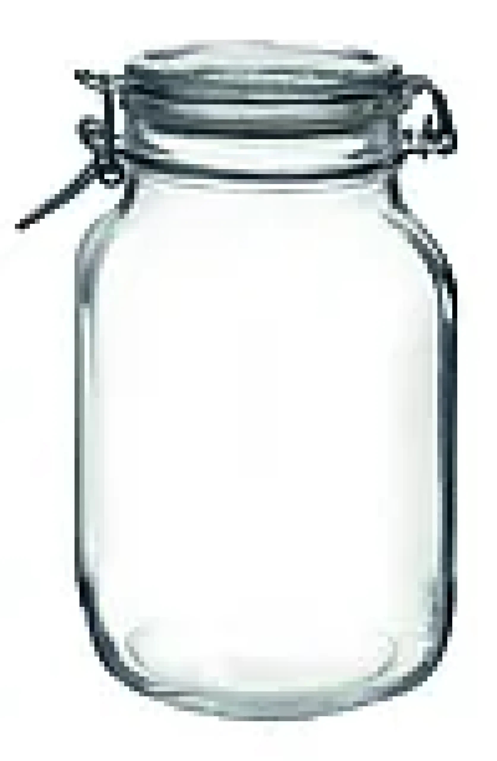 Sylteglass med Patentlokk Fido Klar 200Cl-Bormioli rocco Discount