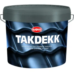 Takdekk sort 10l-Gjøco New