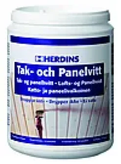 Tak & Panelhvit 1l-Herdins New