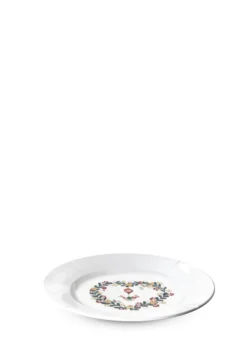 Tallerken Ø19,5cm m/dekor GC Cottage-Rosendahl Clearance