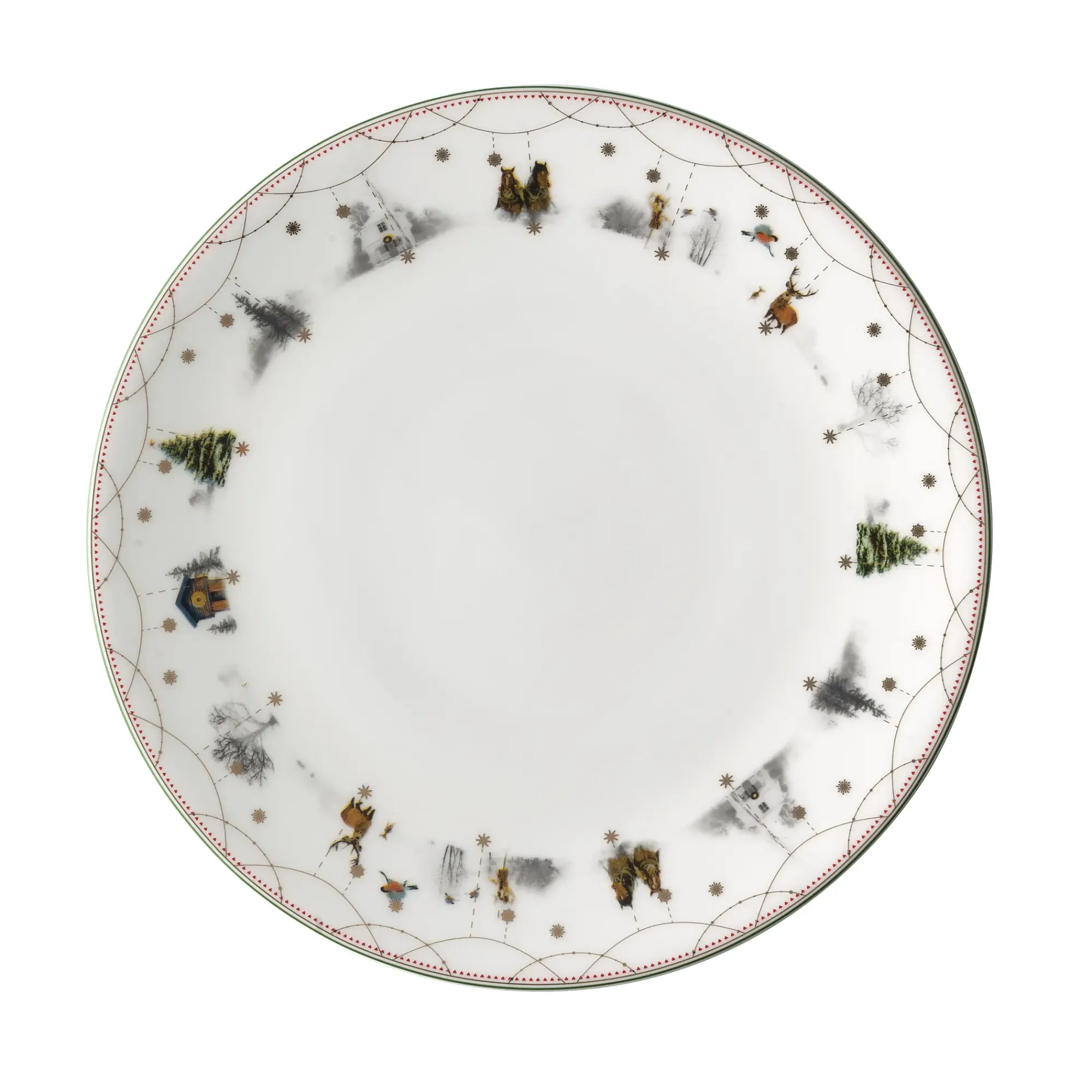 Tallerken 28cm Julemorgen Story-Wik & walsøe Sale