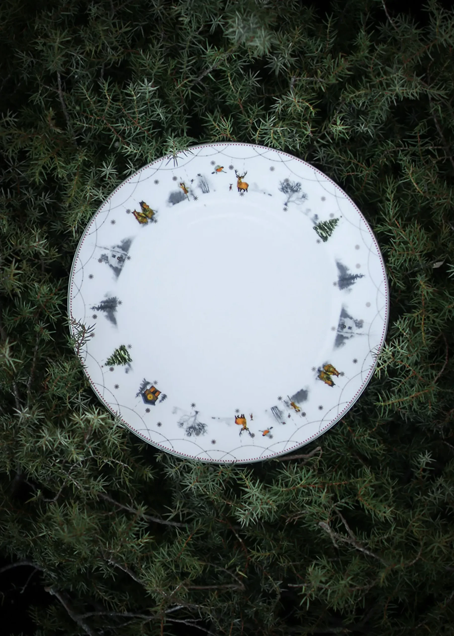 Tallerken 28cm Julemorgen Story-Wik & walsøe Sale
