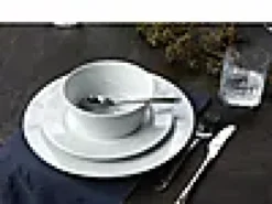 Tallerken flat med fane Eventail 22cm-Pillivuyt Outlet