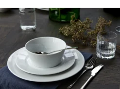 Tallerken flat med fane Eventail 22cm-Pillivuyt Outlet