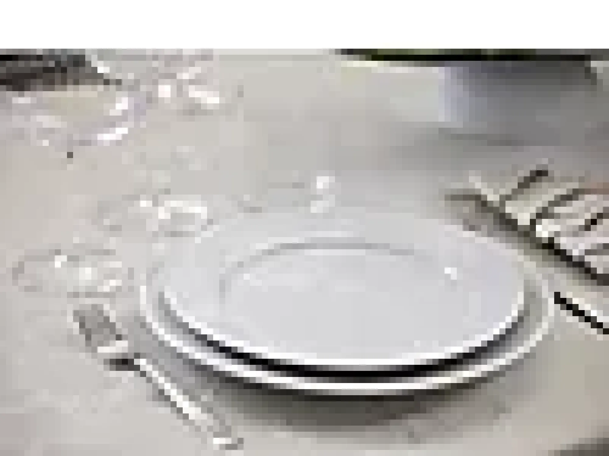 Tallerken flat Plissé 24cm-Pillivuyt