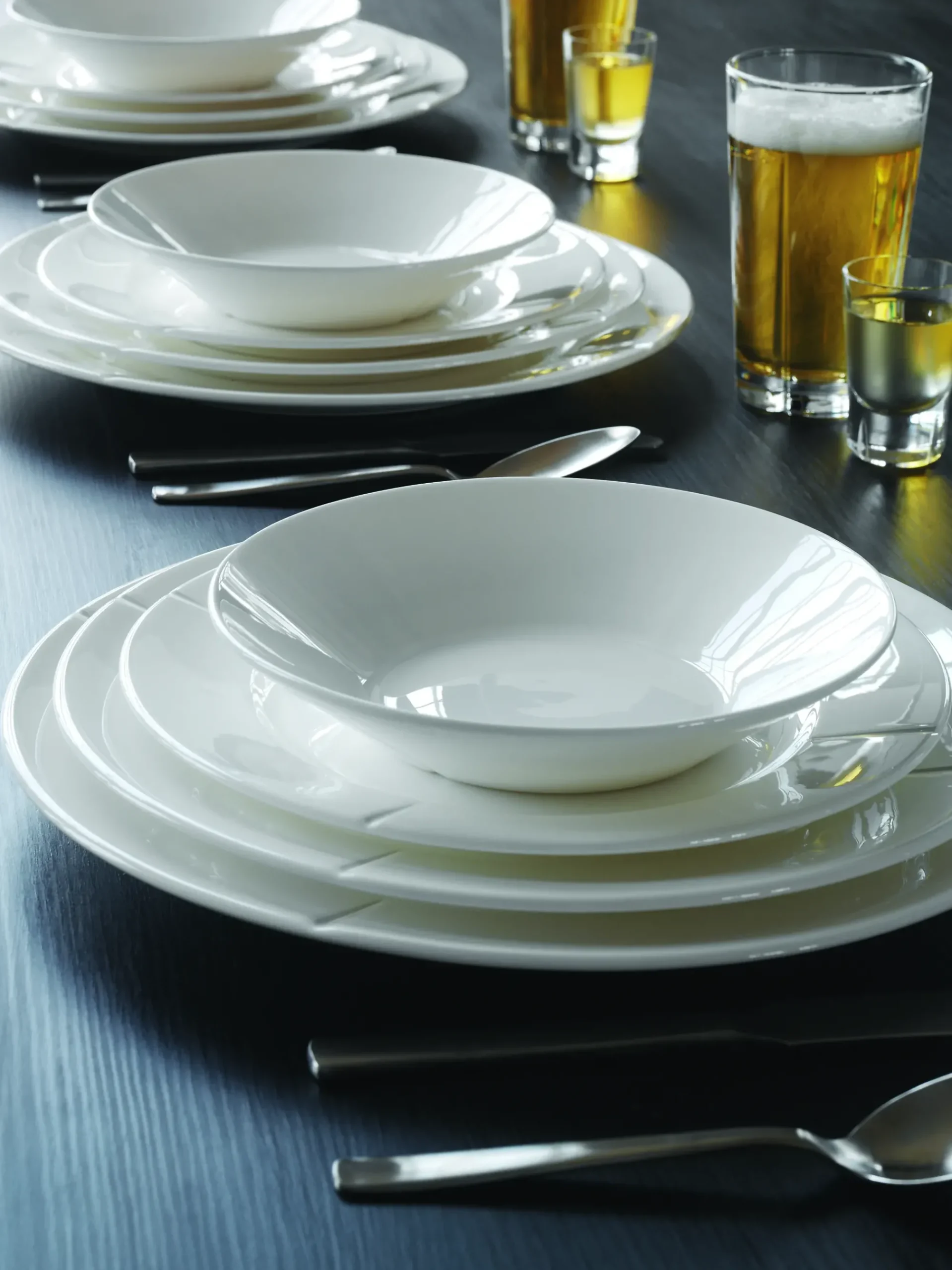 Tallerken Grand Cru 23cm 4stk-Rosendahl Outlet